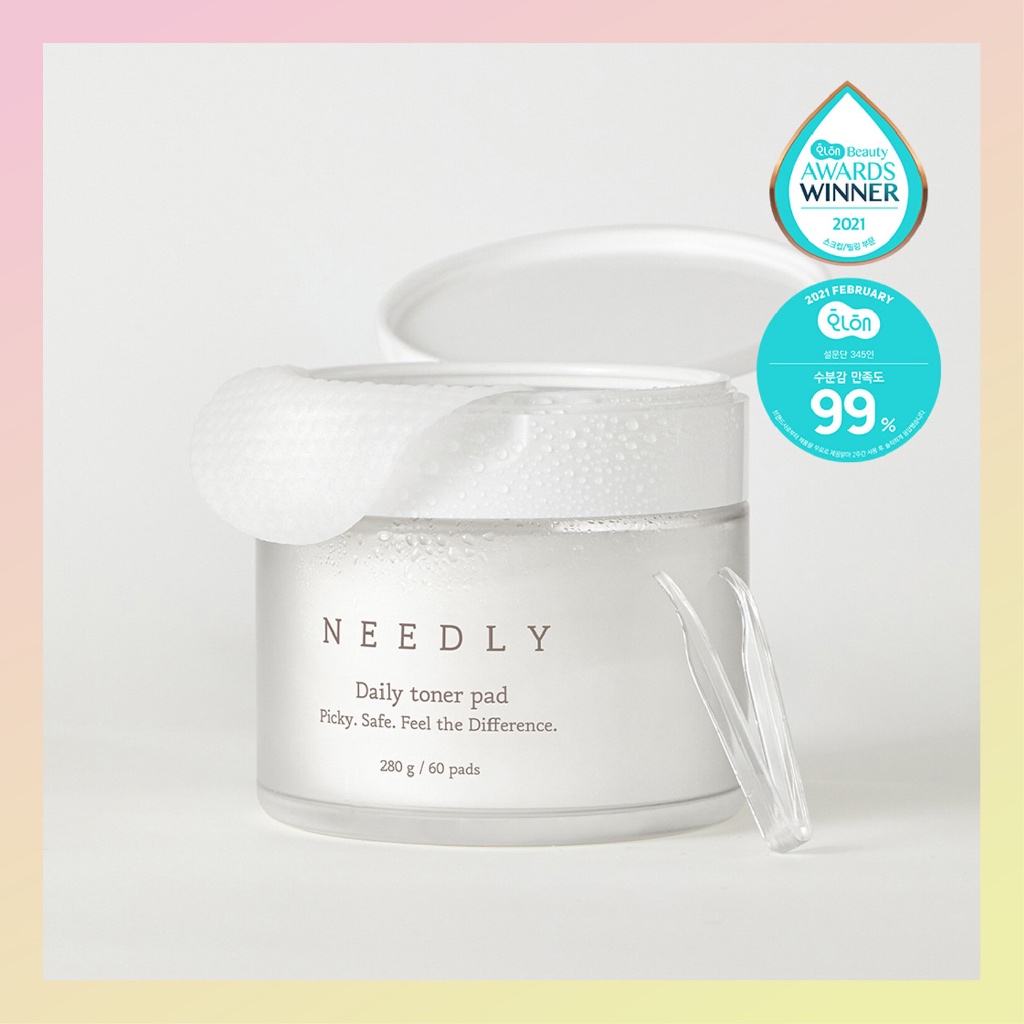 NEEDLY Daily Toner Pad 60 Sheets [ORIGINAL]