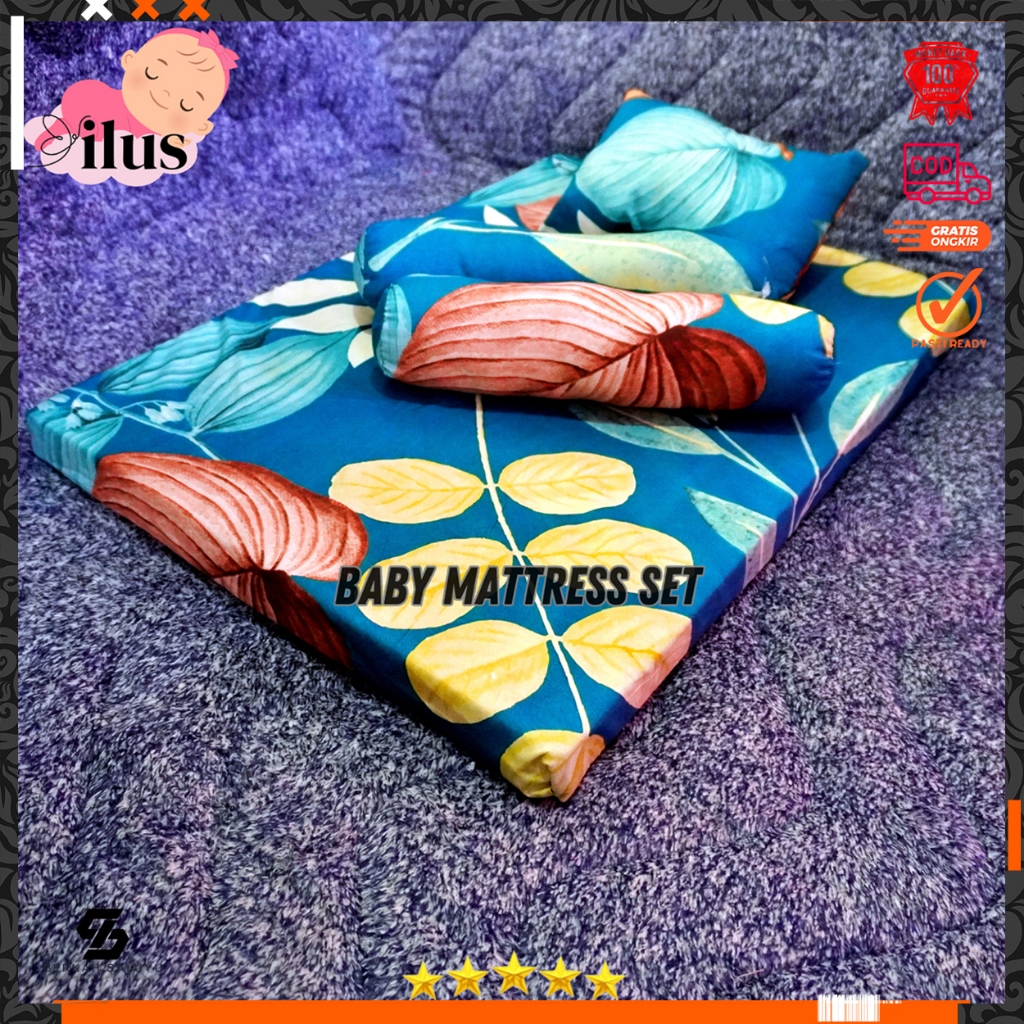 Kasur Bayi/Matras Bayi Set Bantal & Guling Termurah