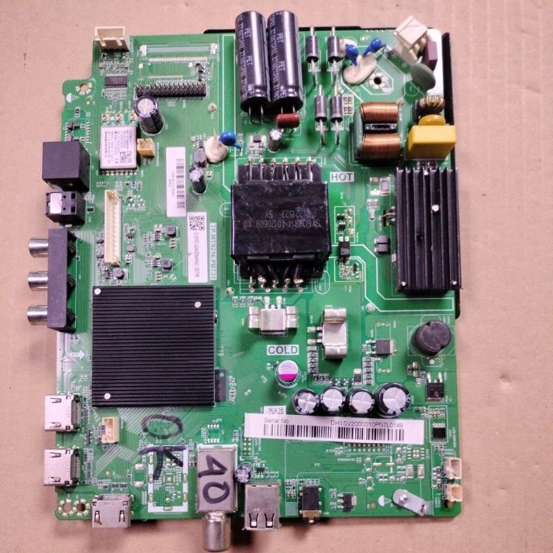MB MAINBOARD MESIN TV AQUA ANDROID  LE 40AQT6600 LE40AQT6600FG 40AQT6600 ANDROID