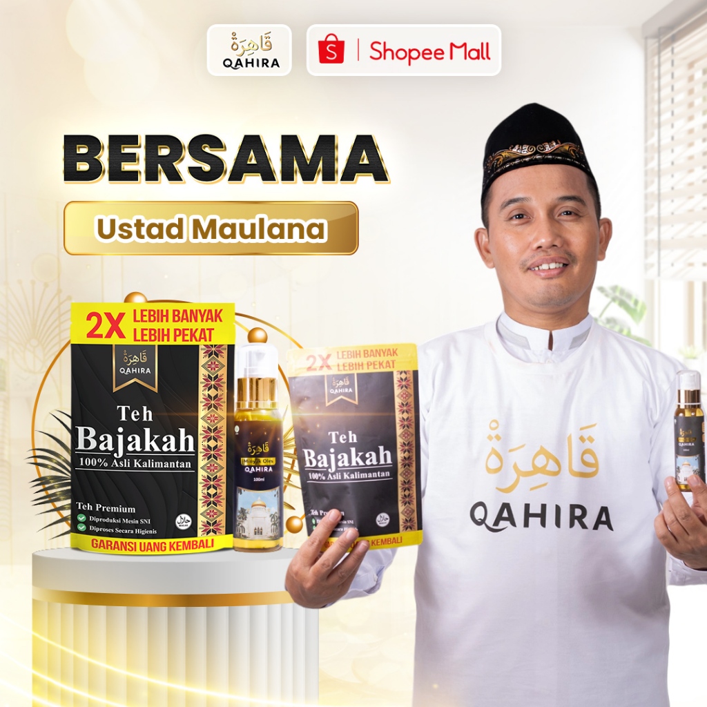 

Qahira - Variasi Minyak Oles + Madu Bajakah + Teh Bajakah | Minyak Oles Menyembuhkan Segala Penyakit Teh Bajakah Herbal Original Na