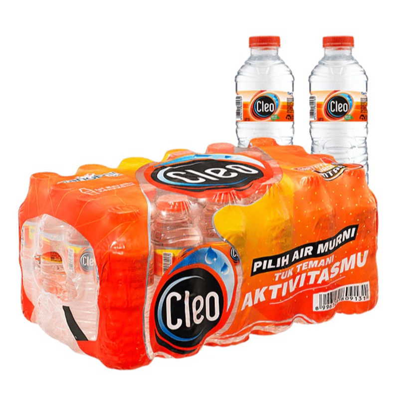 

Cleo air mineral botol mini 220ML X 24pcs