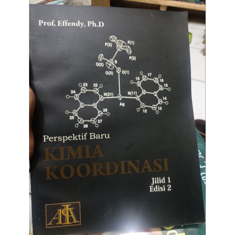 perspektif baru kimia koordinasi jilid 1 edisi 2 prof effendy ph d original