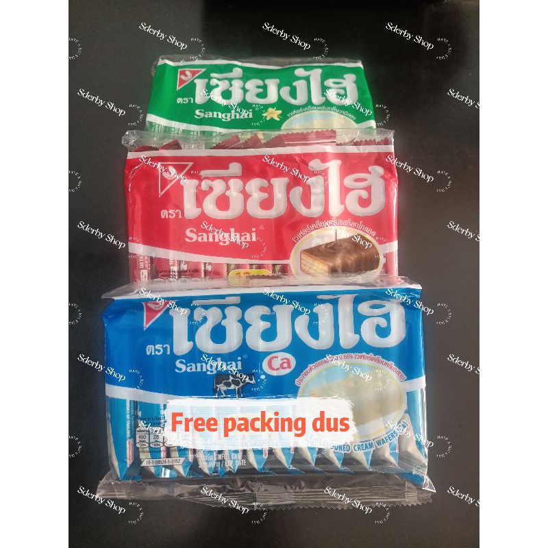 

Sang Hai Wafer Thailand Cream Susu Coklat