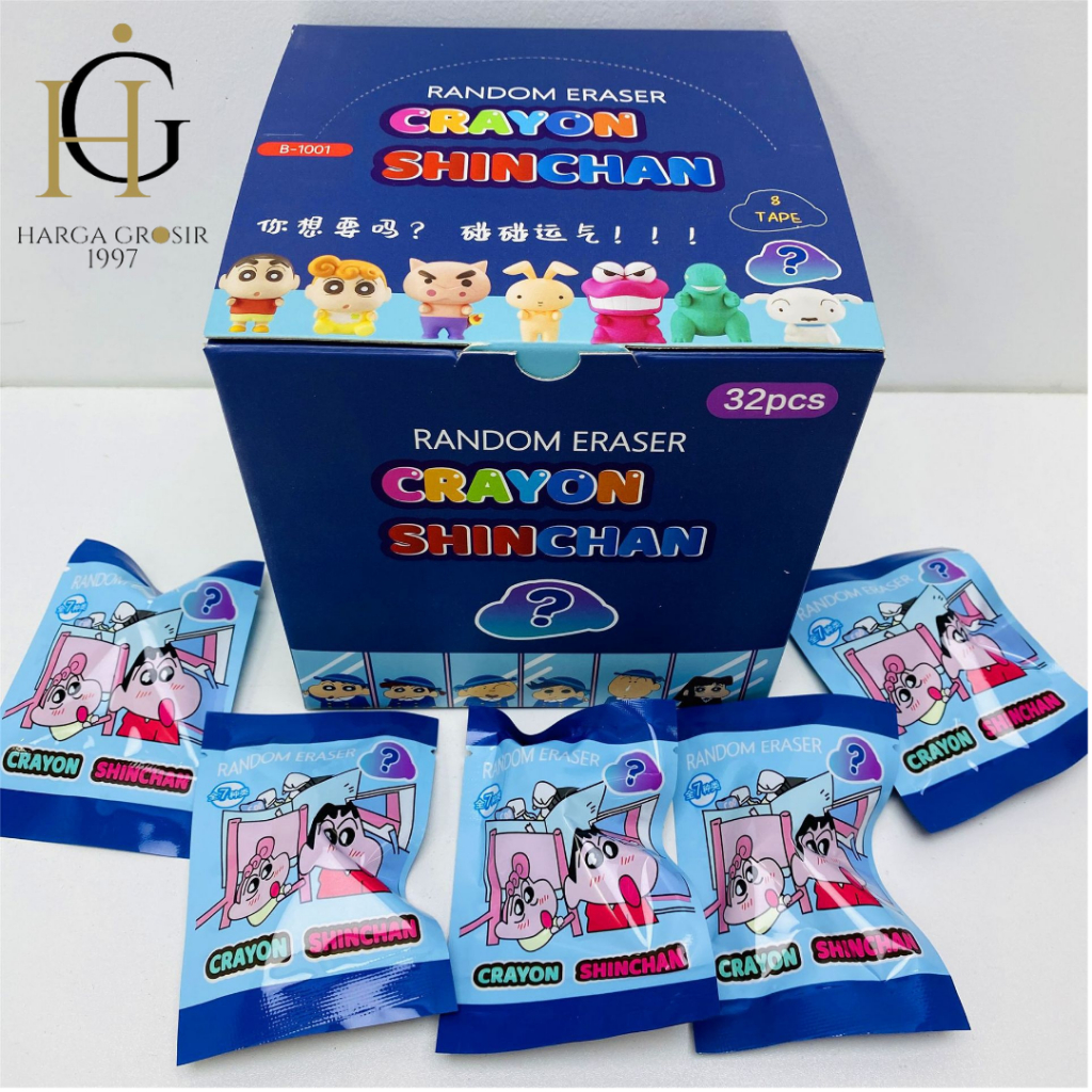 

Penghapus mystery crayon shinchan termurah kado imut lucu bisa terjangkau cod