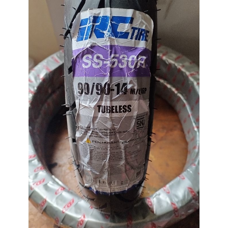 (FREE PENTIL TUBELESS) Ban TUBELESS BAN BELAKANG VARIO/BEAT IRC SS530R