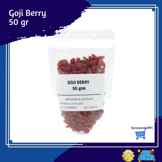 

Goji Berry /Goji Berry Kering /Dried Goji Berries 50 gr
