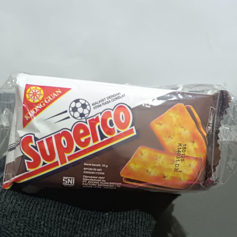 

Baru SUPERCO biskuit malkist Khong Guan 33gr