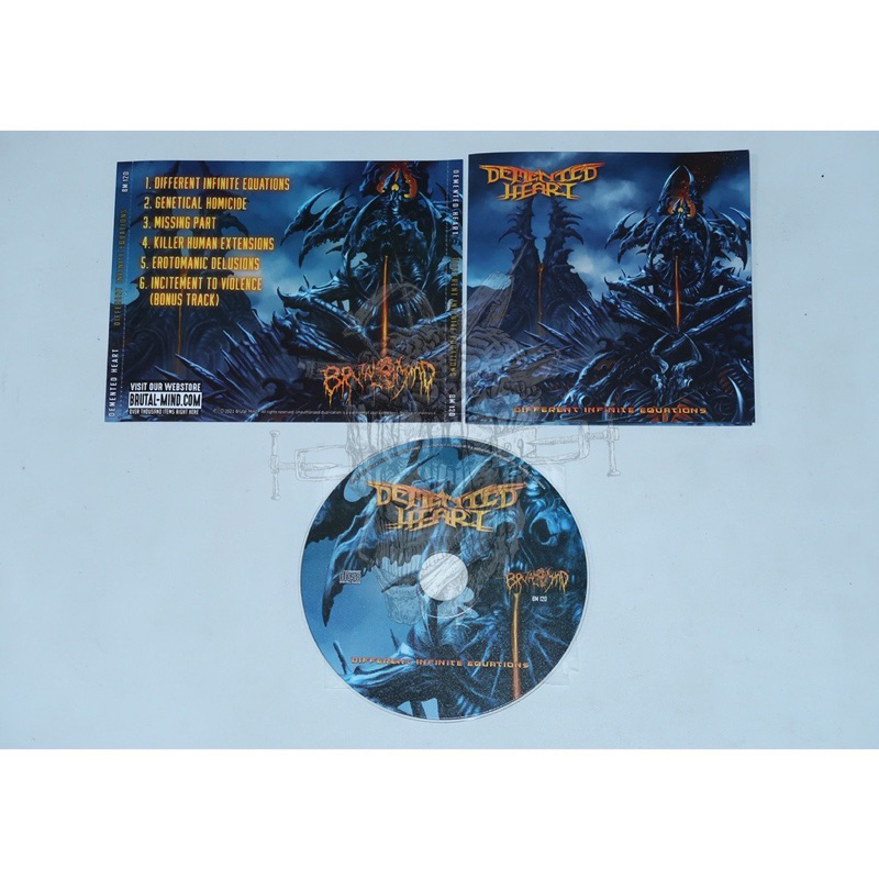 DEMENTED HEART different infinite - CD ORIGINAL