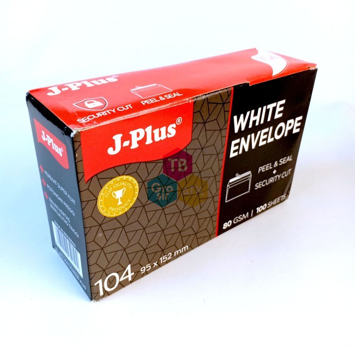 

Amplop J-Plus 104 PPS isi 100