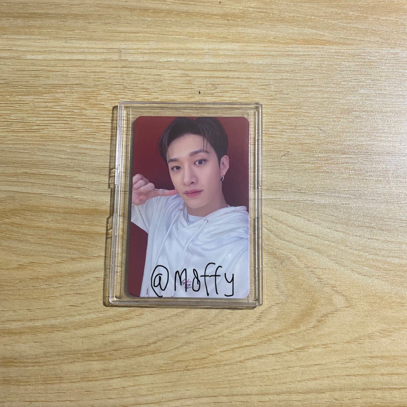pc broadcast 1st attendance bangchan maxident stray kids skz photocard