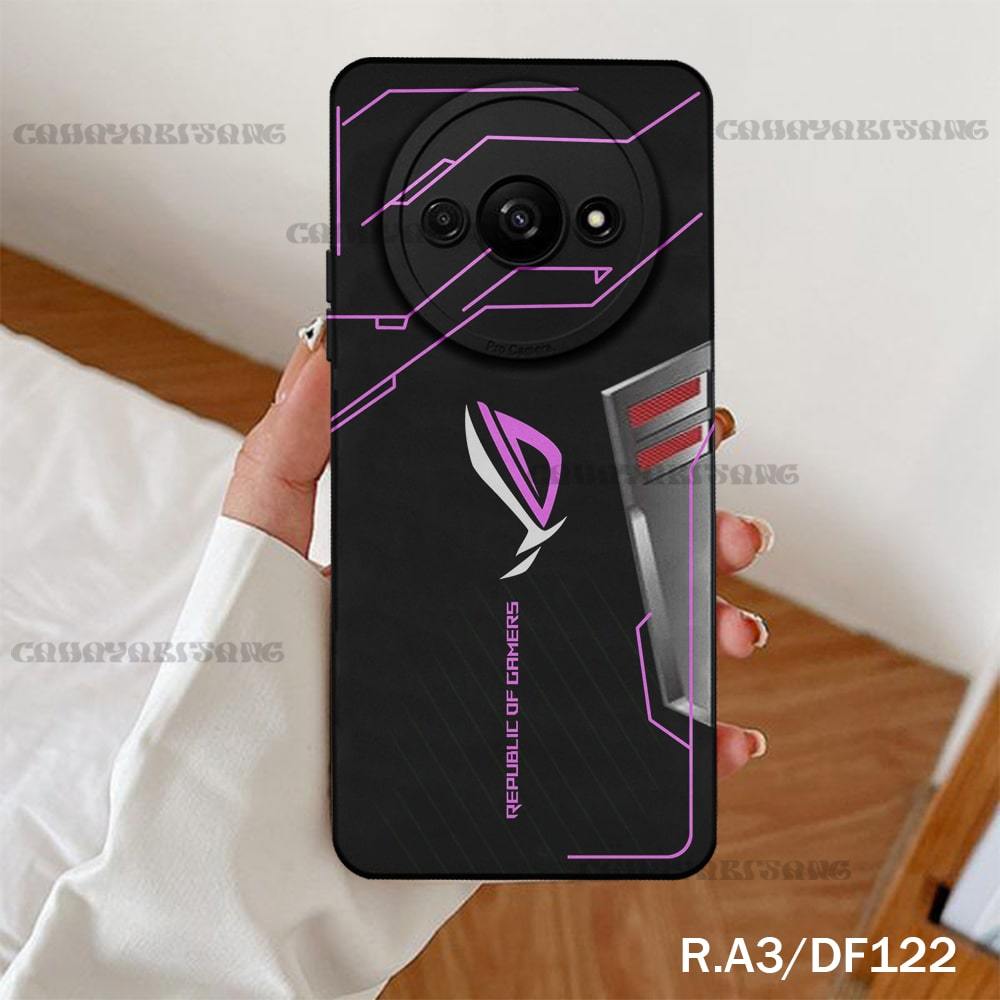 CAHAYABINTANG - CASING HP UNTUK REDMI A3 GAMBAR GAME BOY SOFTCASE PELINDUNG HANDPHONE