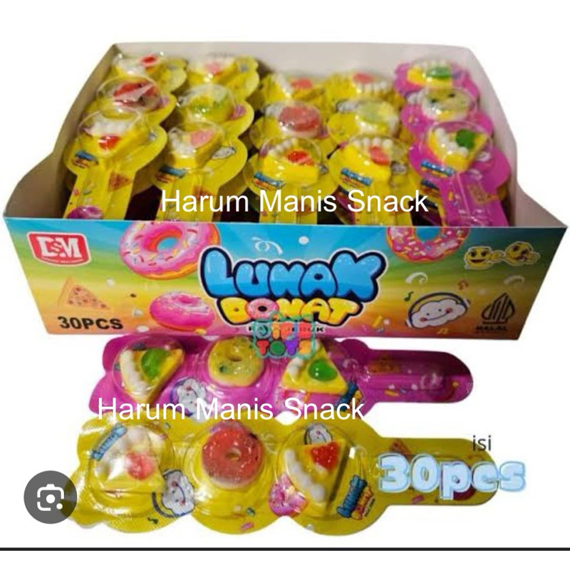 

DSM Yupi Lunak Donut Donat isi 30 pcs