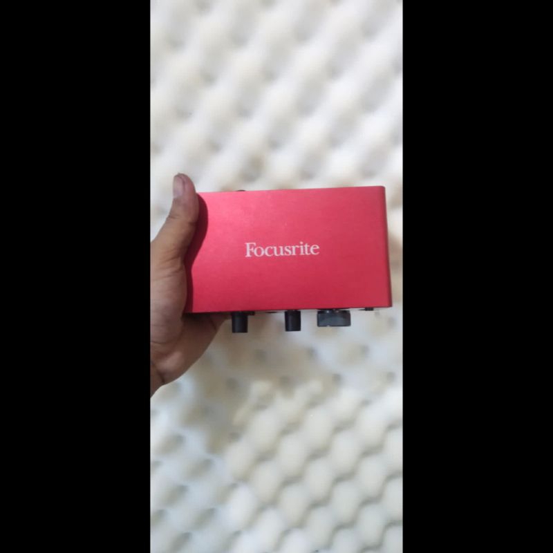 Soundcard focusrite bundel solo gen 3