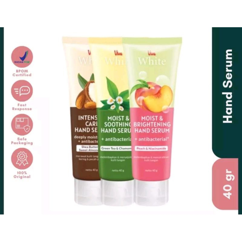 Viva White Hand Serum + Antibacterial