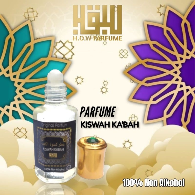 Parfum Kiswah ka'bah Asli Original 12ml - Aroma Menyegarkan