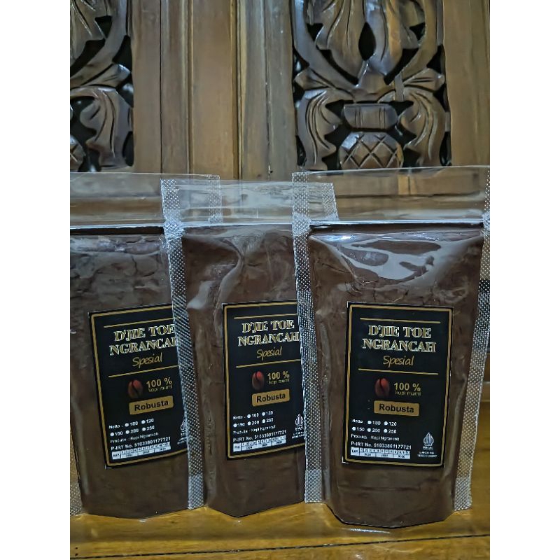 

kopi hitam murni 100% tanpa campuran enak dan murah/kopi khas desa 100gr