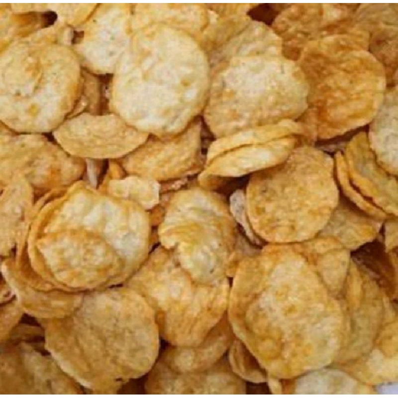 

1 Kg Keripik Opak Mini balado dan keju