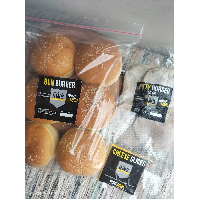 

Paket Burger 50 - Rwsburger - Homemade - Frozen Food
