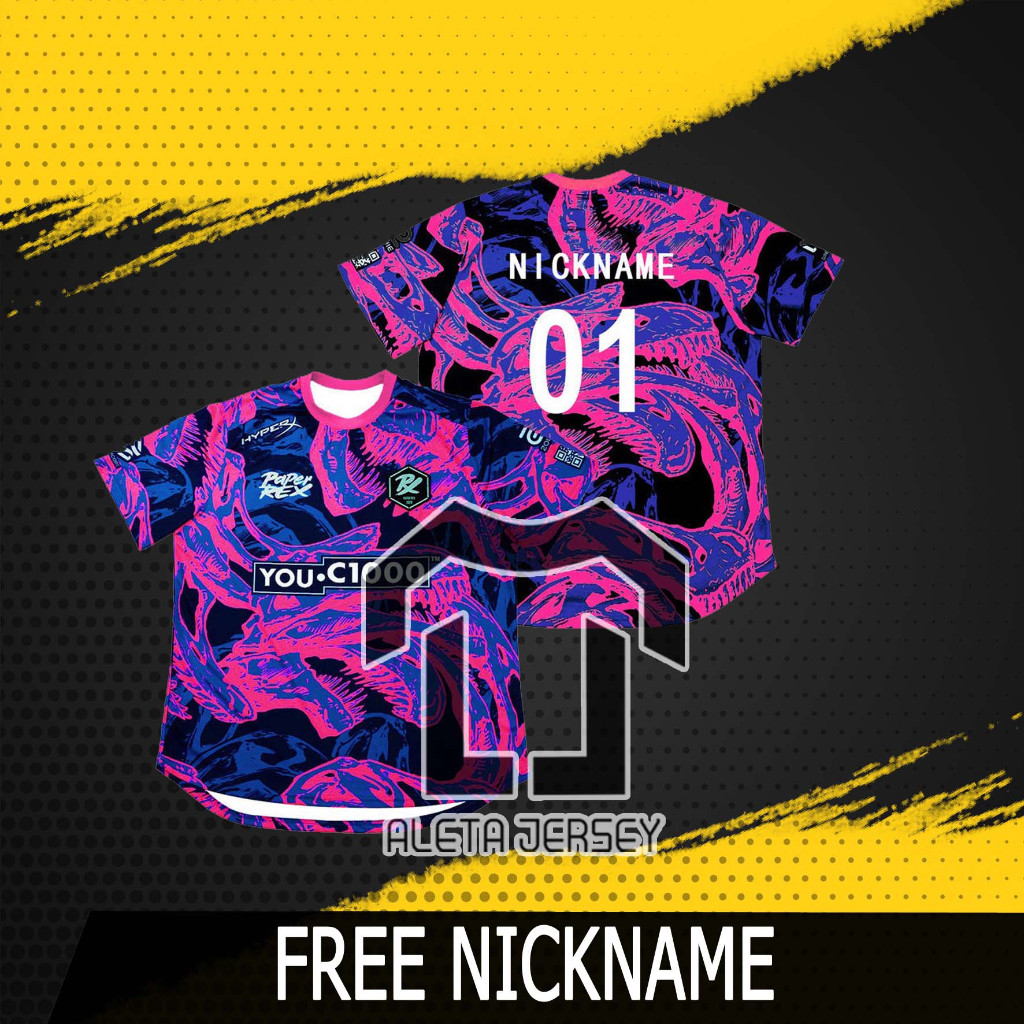 JERSEY PRX PAPER REX 2024 VALORANT MASTER MADRID GRATIS CUSTOM NAMA DAN NOMOR