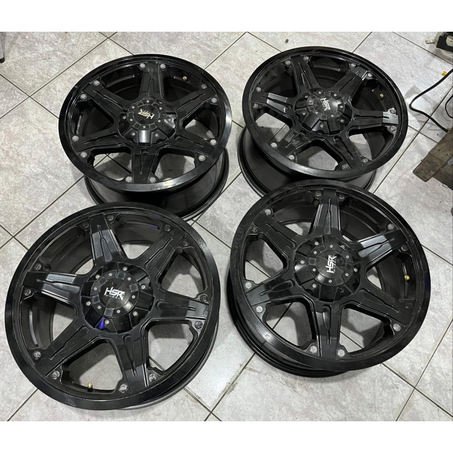 VELG BEKAS R18 HELLO HSR R18X8,5 5X100-5X114,3 ET42 UNTUK RUSH, TERIO, CAPTIVA, DLL.