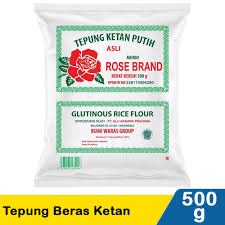 

Tepung Ketan Rose Brand 500gr