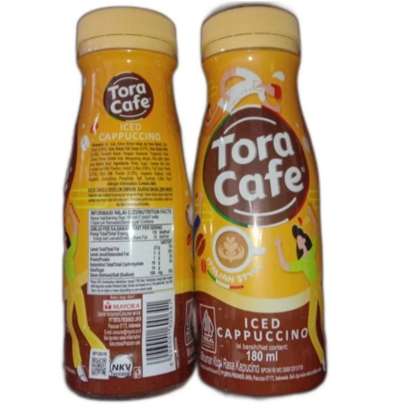 

Toracafe Cappuccino 180Ml, Toracafe Milky Latte 180Ml