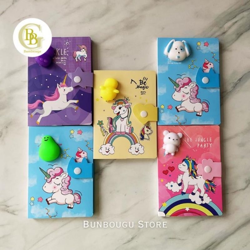 

Buku Agenda Note Book Squishy Buku Diary Squishy Lucu Box Medium