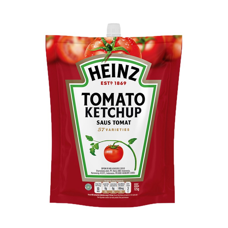 

HEINZ Saus Tomat 125 g / Heinz Tomato Sauce 125 g