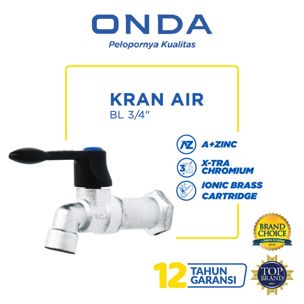 ONDA Kran Air Tembok / Taman BL 3/4"