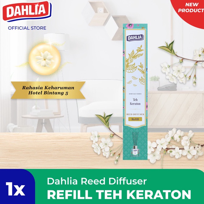Big Sale Dahlia Reed Diffuser Refill Teh Keraton