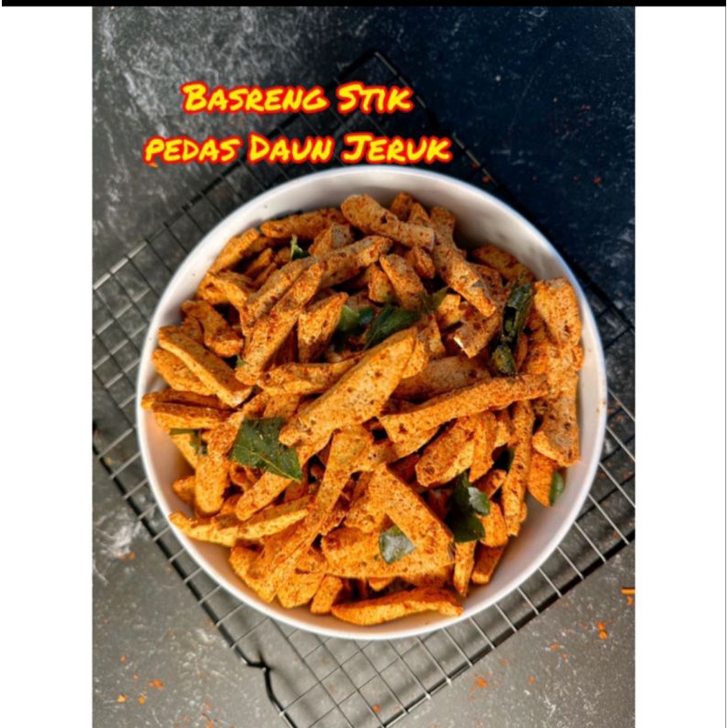 

basreng stik pedas daun jeruk