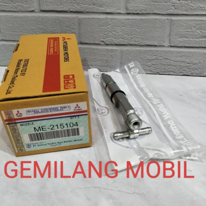 NOZZLE INJEKTOR NOSEL NOZZEL NOZEL INJEKTOR INJECTOR MITSUBISHI PS110 PS125 CANTER PS125 TURBO 4D34T