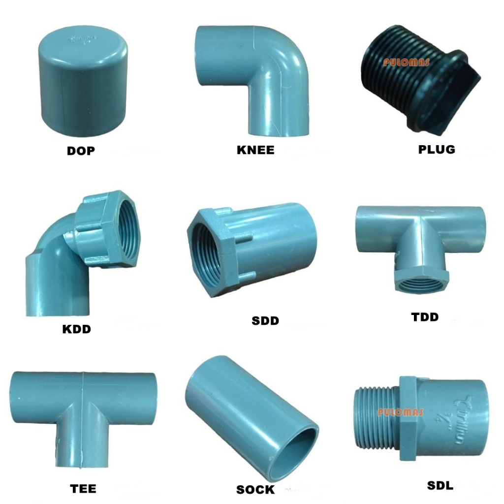 Fitting Pipa PVC - Sambungan Pipa Paralon Trilliun