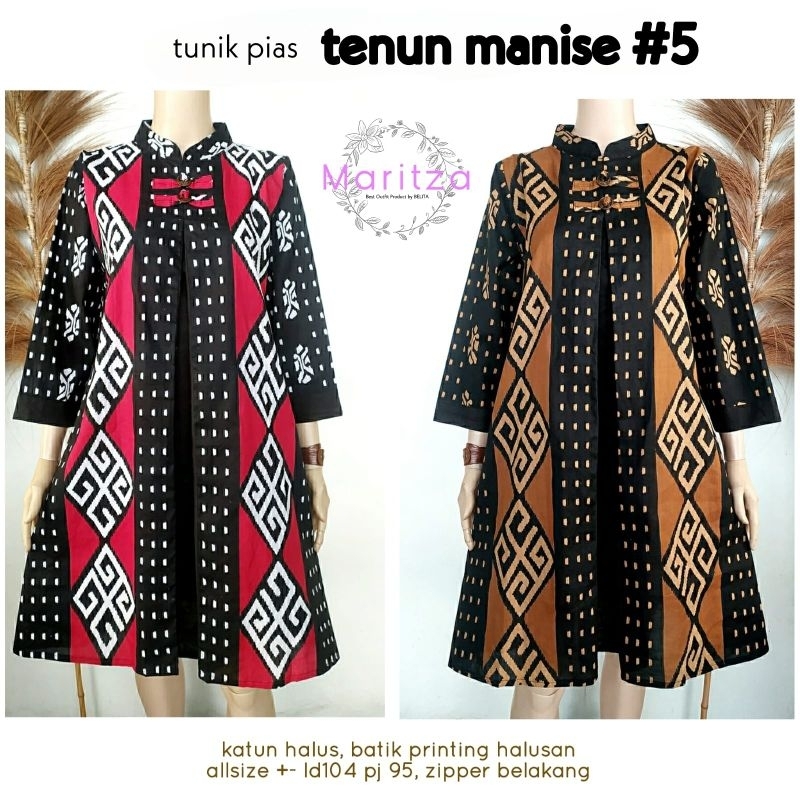 Tunik batik tenun manise #5 by Maritza