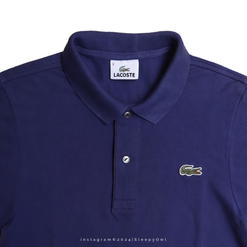 Polo Shirt Lacoste Purple Authentic