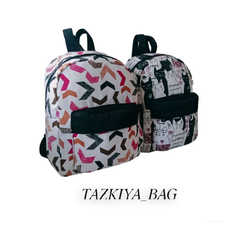 Tas ransel kanvas/tas ransel murah/tas ransel wanita/tas gendong