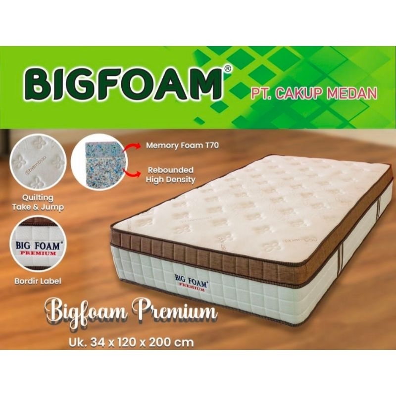 Tilam Busa Bigfoam by Bigland Type Bigfoam Premium Uk 100/120/160/180