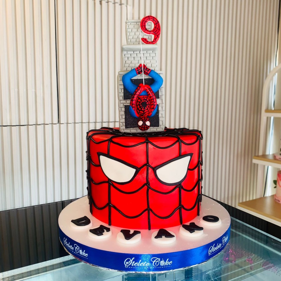 

Kue Ulang Tahun Tema Spiderman / Birthday Cake / Kue Ultah Costum