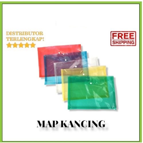 

MAP KANCING PLASTIK FOLIO F4 R&R 1 PCS