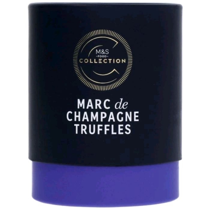 

MARKS & SPENCER M&S FOOD Marc De Champagne Truffles Chocolate 125g