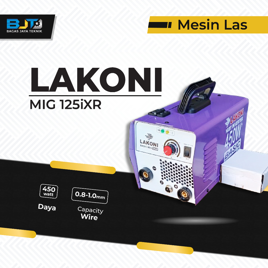 Lakoni MIG Gasless 125iXR Mesin Las Lakoni MIG 125iXR