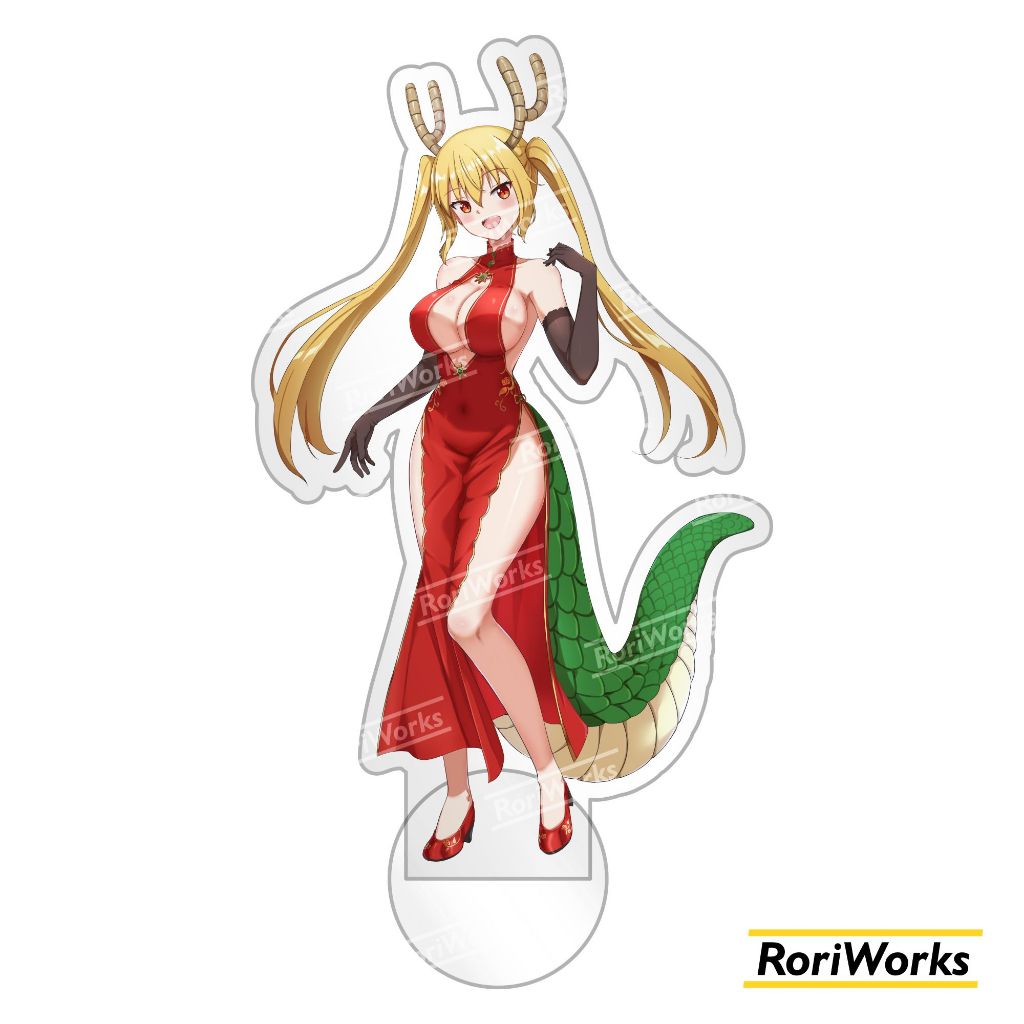 Acrylic Standee Figure Anime - Tohru Cheongsam (Year of Dragon Ver.) | Kobayashi's Dragon Maid