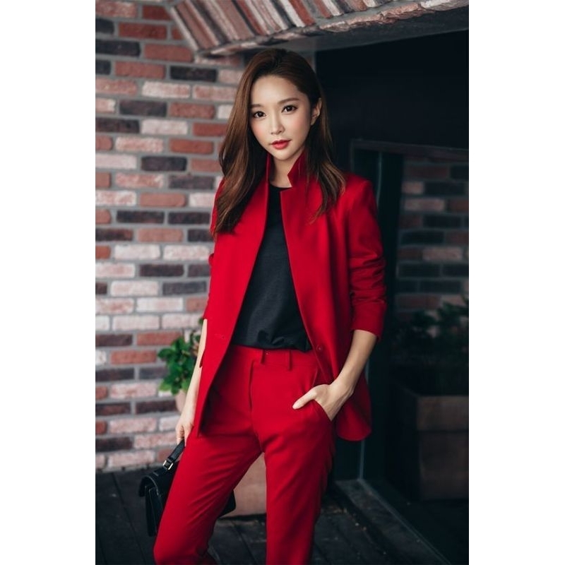 Setelan Blazer Wanita Terbaru Xs Sampai 6xl - Set Wanita Blazer Dan Celana - Atasan bawahan Wanita K