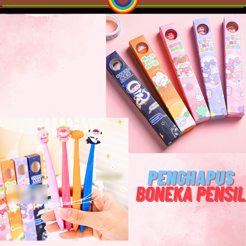 

PENGHAPUS BONEKA PENSIL | PENGHAPUS LUCU | PENGHAPUS KARAKTER | ERASER ASTRONOT | CUTE ERASER | STIP | PERLENGKAPAN ALAT TULIS | ALAT TULIS SEKOLAH | ALAT TULIS KANTOR | PERALATAN TULIS | WPP