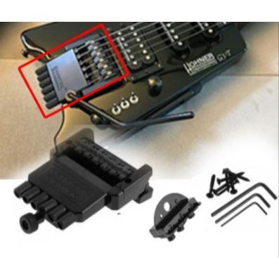 Bridge Tremolo Guitar Overlord Of Music Steinberger II Headless Black