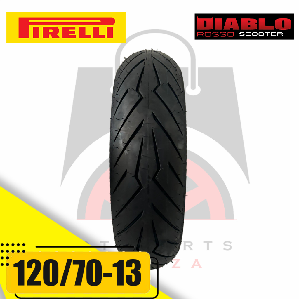 PIRELLI DIABLO ROSSO SCOOTER  120/70-13 / BAN MOTOR PIRELLI 120/70 ring 13 / BAN MOTOR MATIC PIRELLI