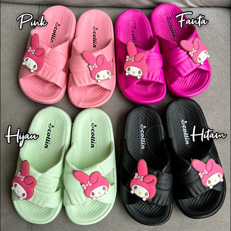 Sandal Slop Anak Melodi Alodi Eva Rubber