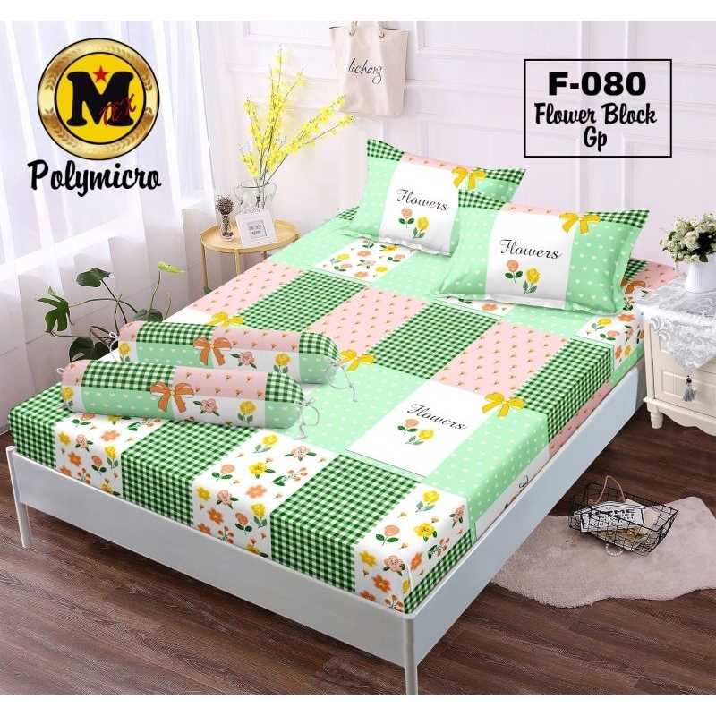 SPREI MOTIF BUNGA HIJAU SPREI MOTIF SHABBYCHIC HIJAU