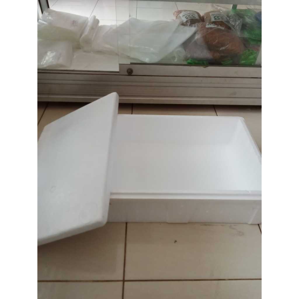 Styrofoam Box 5Kg Sterofoam Kecil Tempat Es Ikan Al Barakah Plastik