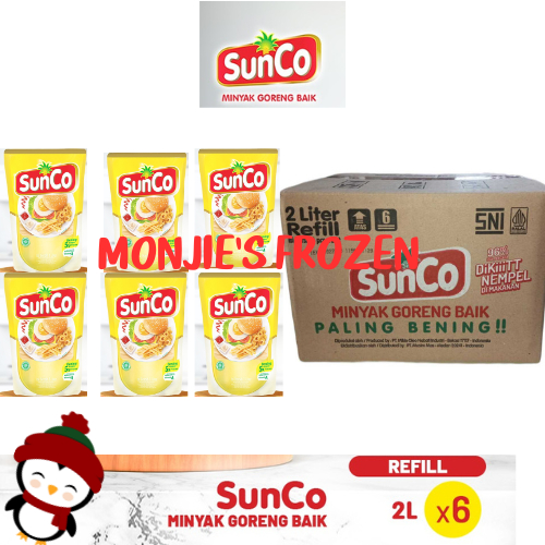 

Minyak Goreng Sunco 2 Liter 1 Dus/ 1 karton